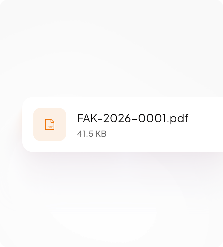 Pregled PDF fakture FAK-2026-0001.pdf